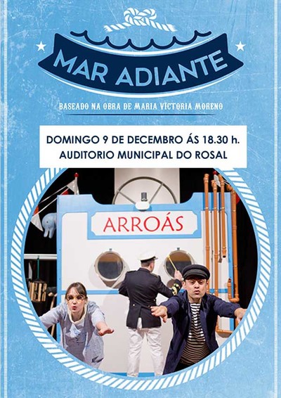 Odaiko presenta este domingo no Rosal o seu espectculo -Mar adiante-