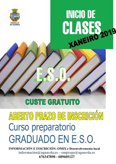 A Guarda organiza un curso para preparar a ESO