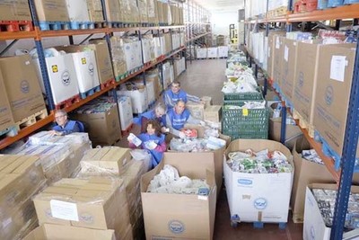 El Baixo Mio recolect 15 toneladas de alimentos en la Gran Recogida Solidaria del Banco de Alimentos