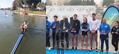 Buenos resultados del Club Remo do Mio en Sevilla