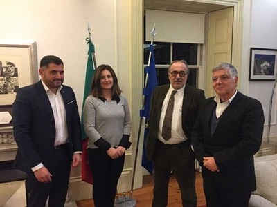 A comisin de coordinacin e desenvolvemento rexional do norte de Portugal recibe  AECT Ro Mio 