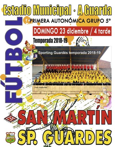 O Sporting Guards recibe este domingo ao San Martn