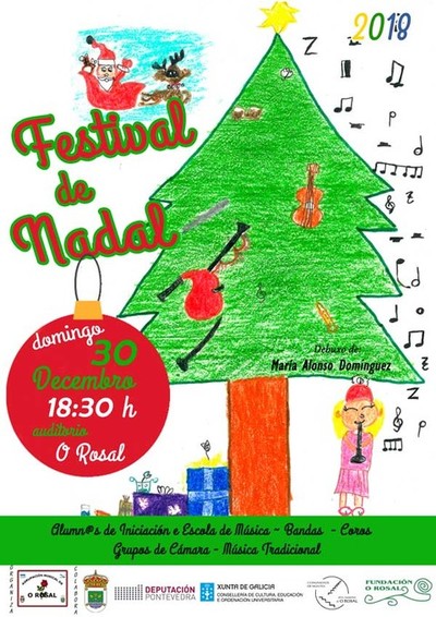 Festival de Nadal este domingo no Auditorio Municipal do Rosal