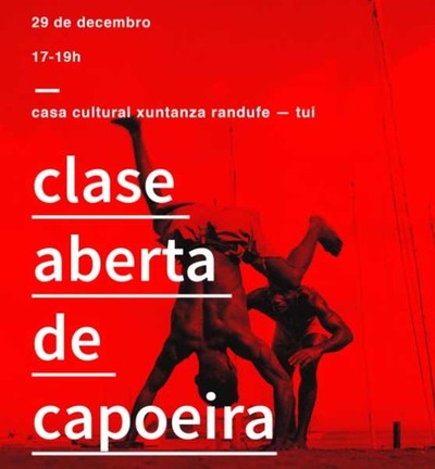 Aula aberta de Caopeira este sbado en Randufe (Tui)