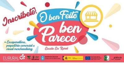 A Escola Eu Rural arranca este 2019 cun curso de escaparatismo e paquetera comercial en Tomio 