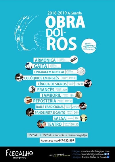 Novos obradoiros no CS Fuscalho da Guarda