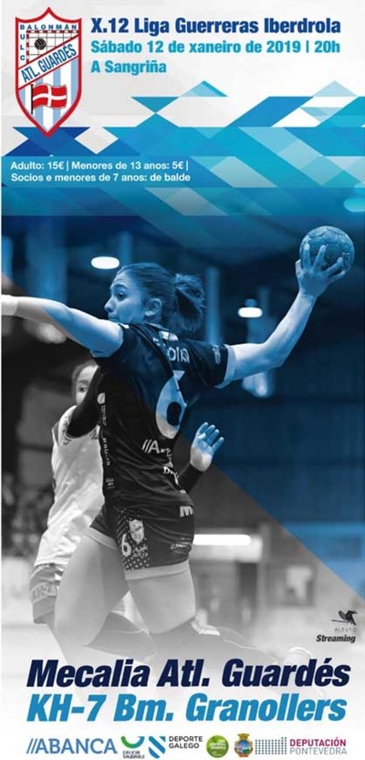 El Mecalia Atl. Guards recibe este sbado al KH-7 BM Granollers