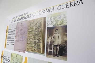 Exposio -Da Batalha de La Lys ao Armistcio- j recebeu mais de meio milhar de visitantes