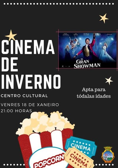 Este venres contina o cinema de inverno na Guarda con -O Gran Showman-