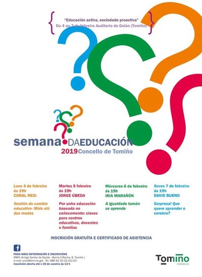 Tomio ter na sa IV Semana da Educacin ao xenetista cataln David Bueno, para falar sobre a neurociencia e a sa relacin coa aprendizaxe