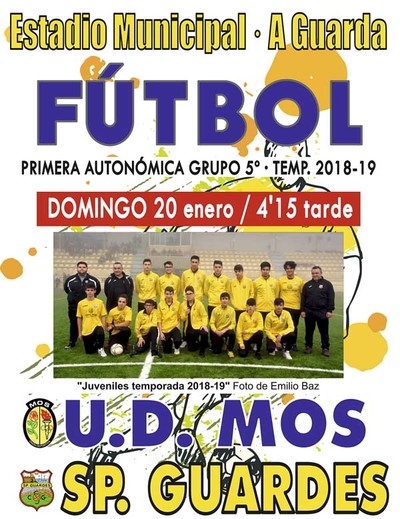 O Sporting Guards recibe este domingo al U.D.Mos