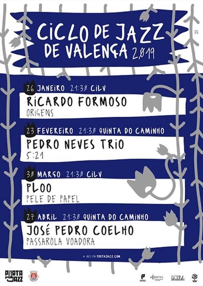 Este sbado Concerto de Jazz em Valena: II Ciclo Jazz de Valena