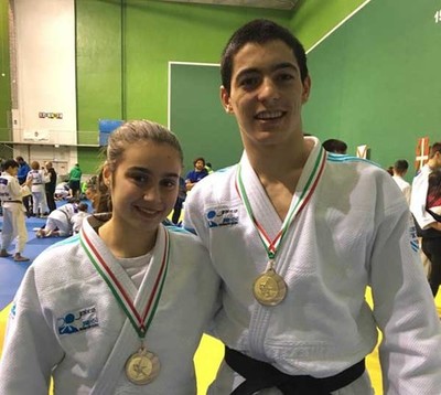 Plata para Iago lvarez y Vernica Prez  en la Copa de Espaa Cadete de Judo 