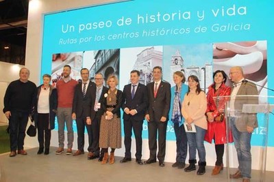 Presentado en Fitur a accin de promocin turstica dos cascos hitricos de Galicia do que Tui forma parte