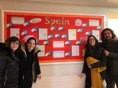 Profesorado do CEIP n2 de Tui participa nun evento de formacin en Irlanda do Norte