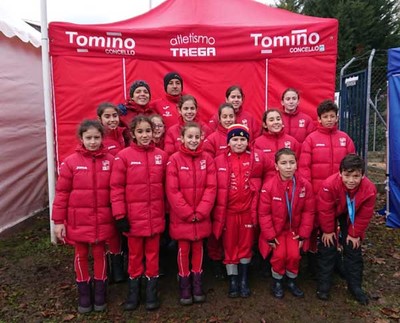 Un oro y un bronce para Atletismo Trega en el Campeonato Gallego de campo a travs federado 2019