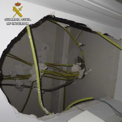 La Guardia Civil detiene a un vecino de A Guarda por tentativa de robo en una frutera