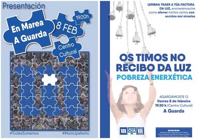 Dobre acto de En Marea este venres na Guarda