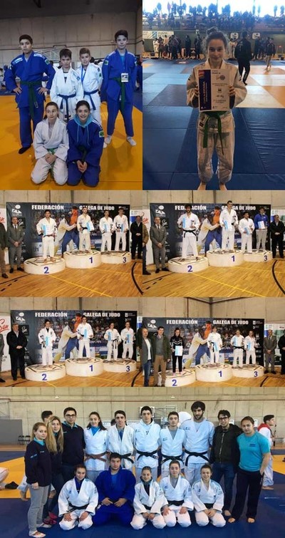 Buenos resultados para el Clube de Judo Baixo Mio 