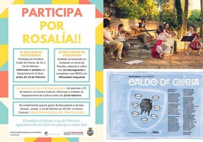 A Guarda convida a participar na programacin da actividades do Da de Rosala 2019 