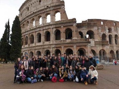 Alumnos do IES A Sangria da Guarda realizan un intercambio con Italia