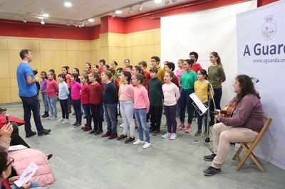 Concerto do coro do conservatorio de msica da Guarda en Vigo