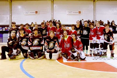 A Guarda Hockey Lia organizou a Sede de Liga Galega Masculina