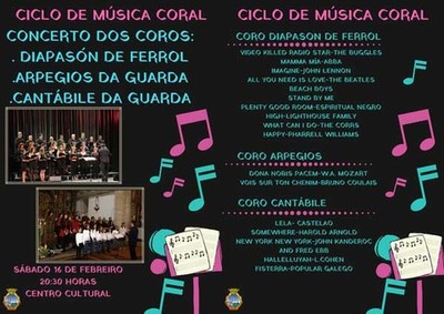 Este sbado arranca na Guarda  o Ciclo de Msica Coral