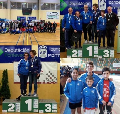 El Club Bdminton Tui participa en el Campeonato Gallego Sub11 y Senior