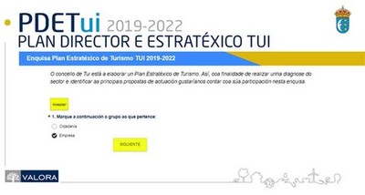 Unha enquisa busca coecer a percepcin da poboacin sobre o Turismo na cidade de Tui