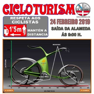 Salida del Club Ciclista Guards este domingo 24 de febrero