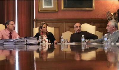 A Deputacin de Pontevedra financia con mis de 120.000 euros a urbanizacin da ra Calvario na Guarda