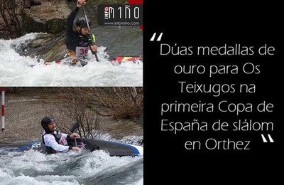 Das medallas de ouro para Os Teixugos na primeira Copa de Espaa de sllom en Orthez 