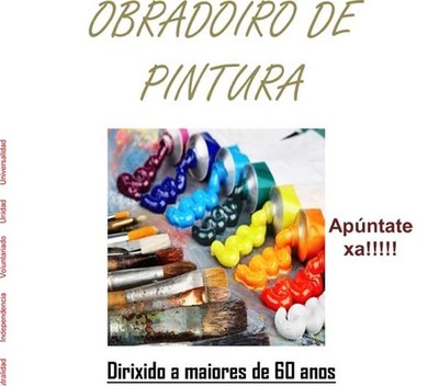 La Asamblea Comarcal de Cruz Roja en Baixo Mio pone en marcha un nuevo taller de pintura en A Guarda