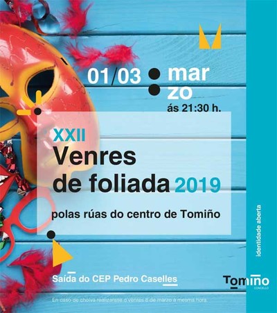 O desfile -Venres de Foliada- obriga a restrinxir o trfico e o estacionamento nalgunhas ras do centro urbano