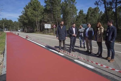 Caldelas de Tui presume xa de estradas provinciais con itinerario peonil seguro e trfico calmado
