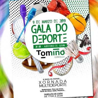 A V Gala do Deporte de Tomio ter lugar o sbado 9 de marzo no Auditorio de Goin