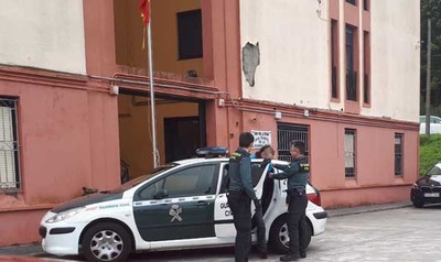 La Guardia Civil detiene al presunto autor de un robo en un establecimiento comercial en A Guarda y un hurto en Tomio