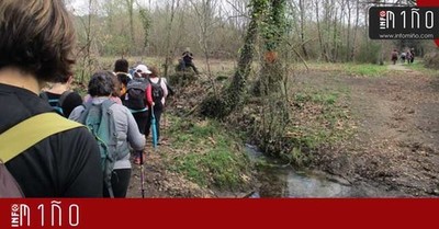 Especial - Vecinos de A Guarda y Caminha recorrieron el Sendero del Tea 