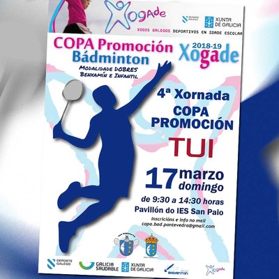 Doble cita deportiva para el Club Bdminton Tui este fin de semana
