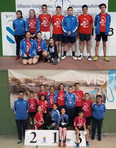 Doble cita para el Club Bdminton Tui el pasado fin de semana