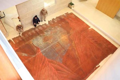 O teln do Teatro Principal ser exposto durante as festas de San Telmo