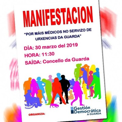 Manifestacin este sbado na Guarda para reclamar mis medicos no PAC