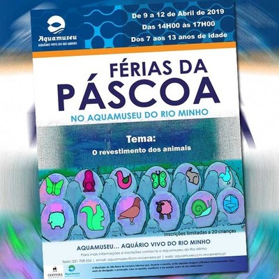 Aquamuseu convida crianas para Frias da Pscoa