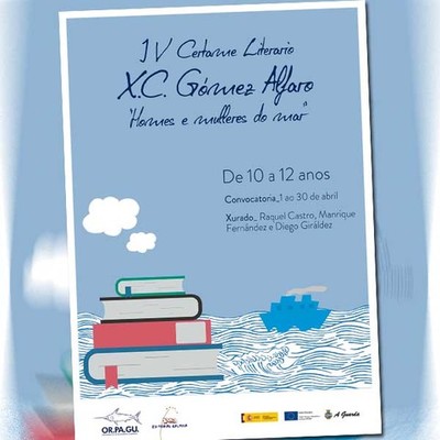 Orpagu homenajea al poeta y profesor Gmez Alfaro dndole su nombre al certamen literario -Homes e Mulleres do Mar-