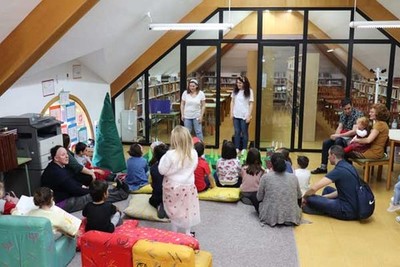 A Biblioteca Pblica Municipal da Guarda acolleu unha nova sesin de Contos Contados