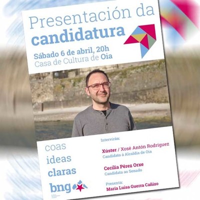 Presentacin da candidatura do BNG de Oia s eleccins municipais