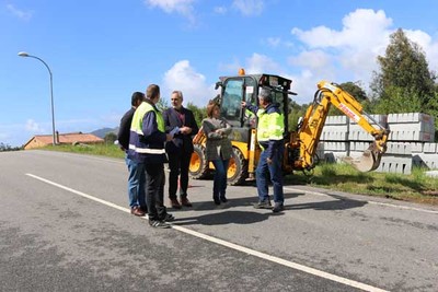 Cores Tours analiza coa alcaldesa do Rosal varias demandas no eido das infraestruturas