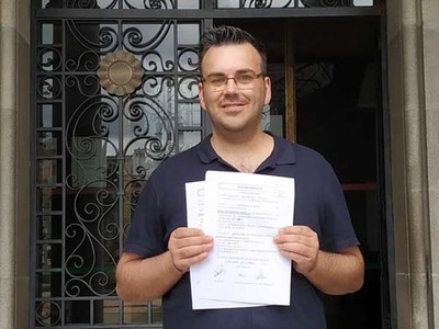Gestin de A Guarda inicia los trmites oficiales para la presentacin de su candidatura