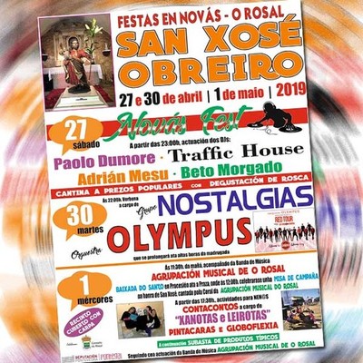 Festas de San Xos Obreiro en Novs-O Rosal